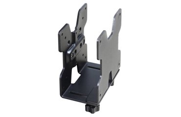 Soporte de CPU 80-107-200 para instalación en escritorio Negro