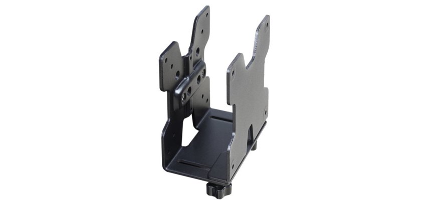 Ergotron 80-107-200 CPU-houder Bureau-gemonteerde CPU-houder Zwart
