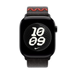 Apple Nike Sport Loop Bande Noir Nylon, Polyester recyclé, Spandex