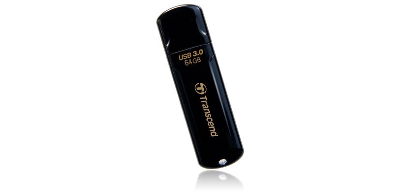 Transcend JetFlash elite 700 64GB USB 3.0 lecteur USB flash 64 Go USB Type-A 3.2 Gen 1 (3.1 Gen 1) Noir