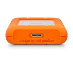 LaCie Rugged Mini disque dur externe 2 To 5400 tr/min Micro-USB B 3.2 Gen 1 (3.1 Gen 1) Orange, Argent