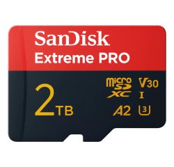 SanDisk Extreme PRO 2 TB MicroSDXC UHS-I Classe 10