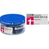 Cartouche encre schneider standard bleue royale         effacable pot 30 pieces