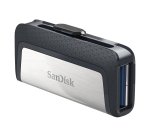 SanDisk 173338 lecteur USB flash 64 Go USB Type-A / USB Type-C Noir, Argent