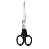 Lebez 4329 Art & Craft scissors, Office scissors, Universal Straight cut Black, Stainless steel