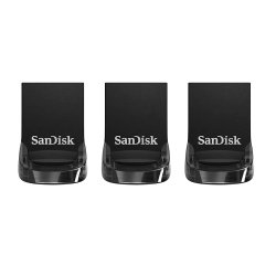 SanDisk Ultra Fit lecteur USB flash 32 Go USB Type-A 3.2 Gen 1 (3.1 Gen 1) Noir
