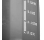 Muitomas WBOTTLE1200BK contenitore e bottiglia da viaggio 1200 ml Plastica boccetta a goccia