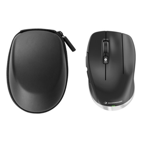 3Dconnexion CadMouse Compact souris Bureau Droitier RF Wireless + Bluetooth + USB Type-C Optique 7200 DPI