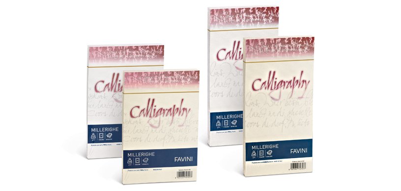 Favini Millerighe Calligraphy printing paper A4 (210x297 mm) 50 sheets White