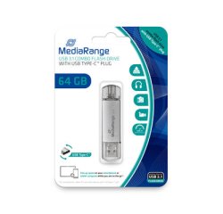 USB 3.0 MediaRange USB-C 64GB Flash Drive