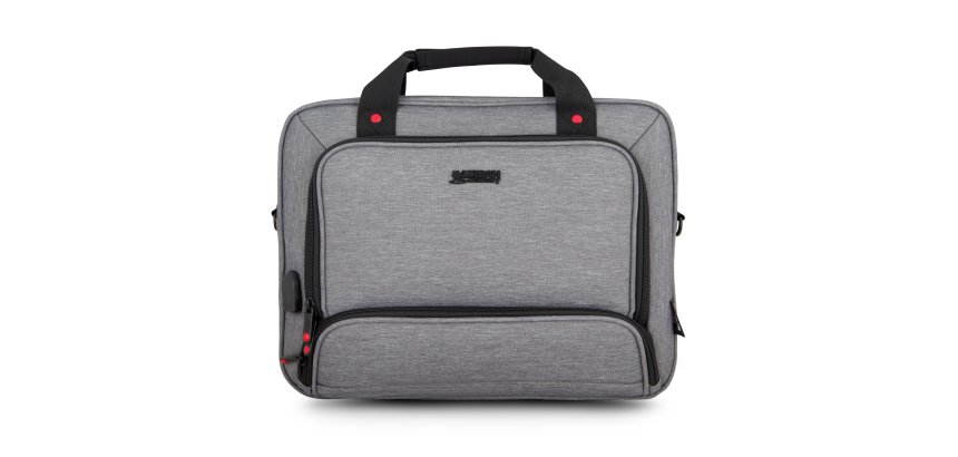 Urban Factory Mixee 35,6 cm (14") Mallette Gris, Rose