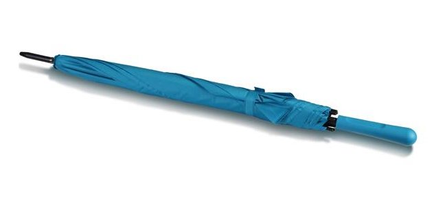 Muitomas UMBRSTRAIGHTBL umbrella Blue Fiberglass Polyester Full-sized Rain umbrella