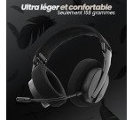 T'nB ACTIVLIGHT casque Avec fil &sans fil Arceau Business/Everyday USB Type-C / USB Type-A Bluetooth Noir