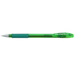 Stylo-bille pentel feel-it écriture moyenne pointe 0.7mm encre coloris vert