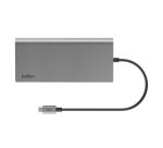 Belkin INC015BTSGY-CZ station d'accueil Avec fil USB 3.2 Gen 1 (3.1 Gen 1) Type-C Aluminium