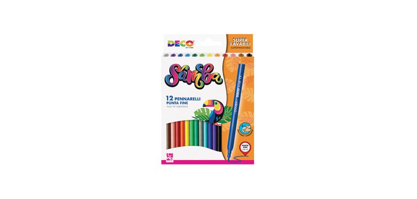CWR Samba marker 12 pc(s) Assorted colours