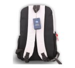 Mochila para portátil 15,6" NASA BAG05-W City backpack Negro, Blanco Oxford
