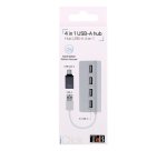 T'nB HUBSLIM4 USB 2.0 480 Mbit/s Blanc