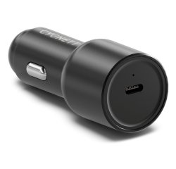 Cygnett CarPower Computer portatile, Smartphone, Tablet Nero Accendisigari Ricarica rapida Interno