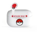 OTL Technologies Pokémon Poké ball Headset Wireless In-ear Calls/Music Bluetooth White