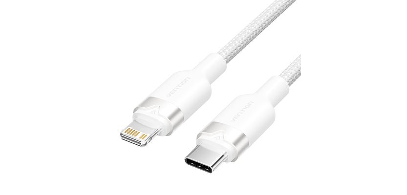 Vention LALWF cable de conector Lightning 1 m Blanco