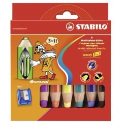 STABILO woody 3 in 1 Multi 6 pc(s)