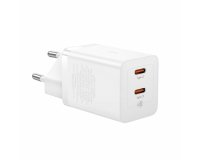 Baseus GaN5 Pro 40W Universal Blanco Corriente alterna Carga rápida Interior
