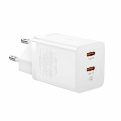 Baseus GaN5 Pro 40W Universal Blanco Corriente alterna Carga rápida Interior