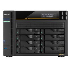 Asustor LOCKERSTOR 8 Gen3 NAS Bureau AMD Ryzen V3C14 16 Go DDR5 ADM Noir