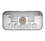 Energizer EPB2500W03EU power extension 2 m 5 AC outlet(s) Indoor White