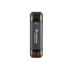 Transcend ESD310C Thunderbolt technology 1 TB USB Type-A to USB Type-C USB 3.2 Gen 2x2 Black
