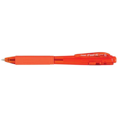 Pentel BX440-FI penna a sfera Arancione Penna a sfera retrattile a clip
