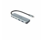 DICOTA D32061 hub & concentrateur USB Type-C 10000 Mbit/s Argent
