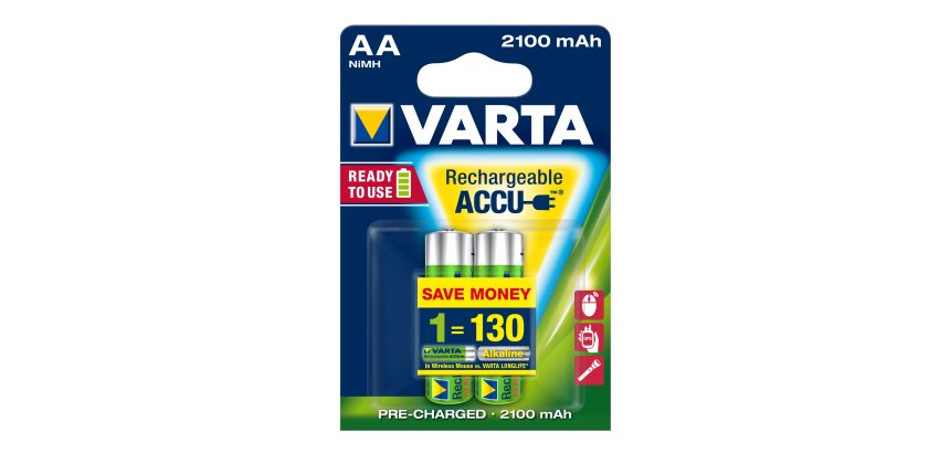 Varta Longlife Rechargeable battery AA Nickel-Metal Hydride (NiMH)