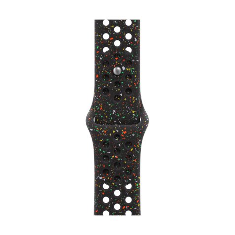 Apple MG9Y4ZM/A accessoire intelligent à porter sur soi Bande Noir Aluminium, Fluoroélastomère