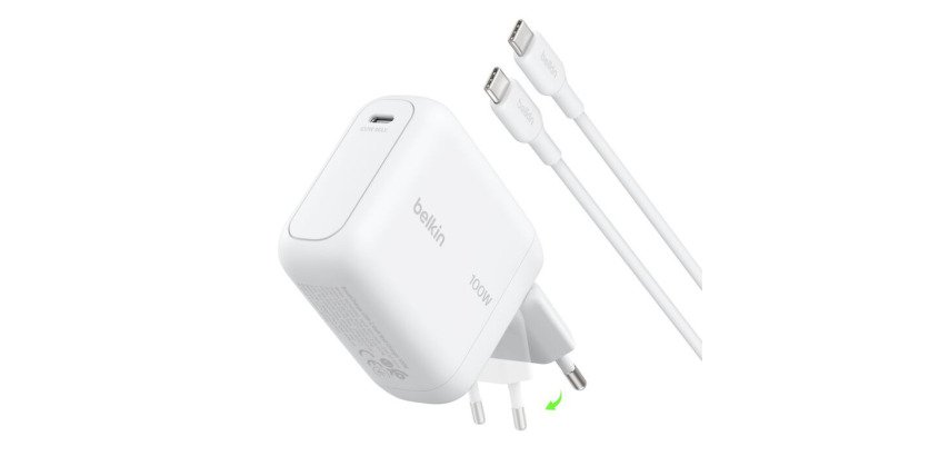 Belkin BoostCharge Universel Blanc Secteur Charge rapide Intérieure