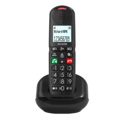 Alcatel XL685 Duo EWE Analog telephone Caller ID Black