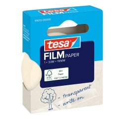 TESA tesafilm PAPER 33 m Transparent 1 pc(s)