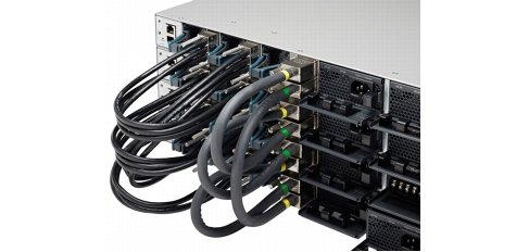Cisco STACK-T1-50CM Cable de fibra óptica e InfiniBand 0,5 m StackWise-480 Negro