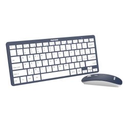 Pantone PT-KB09N tastiera Mouse incluso Casa RF Wireless QWERTY Italiano Blu marino