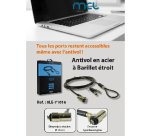 MCL 8LE-71016 câble antivol Noir 1,8 m