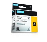 DYMO RHINO Etiquette industrielle auto-laminée noir/blanc