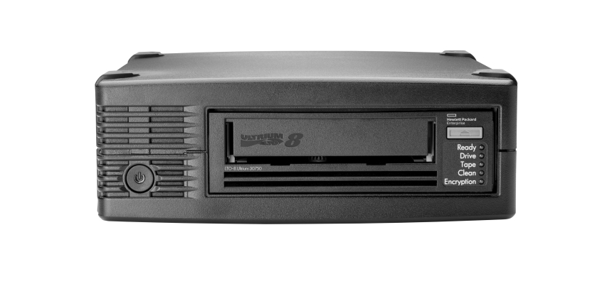 HPE Storage LTO-8 Ultrium External Tape Drive 5x LTO-8 30TB Data Cartridges