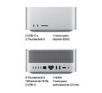 Apple Mac Studio Apple M M4 Max 36 GB 512 GB SSD macOS Sequoia Mini PC Plata