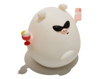 Muitomas SILLAMPPIG decoration lighting Light decoration figure