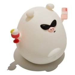 Muitomas SILLAMPPIG decoration lighting Light decoration figure