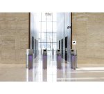 Panneau PVC adhésif antidérapant Video surveillance 20x20 cm - Blanc