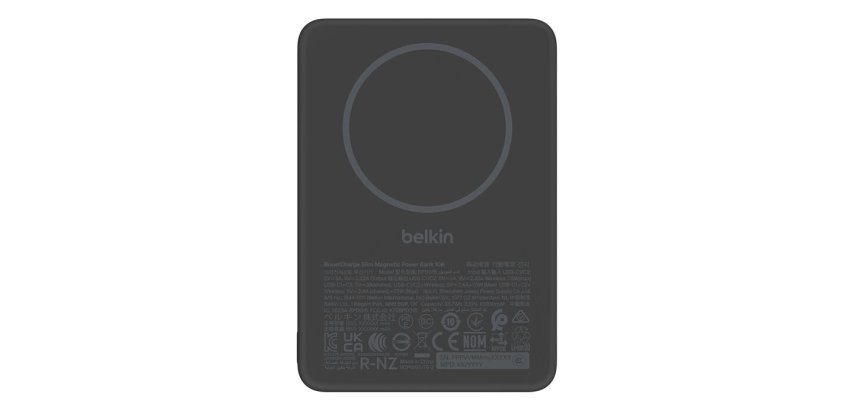Belkin BPD015HQBK banque d'alimentation électrique Recharge sans fil Noir