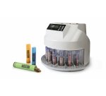 Rouleaux papier safescan pour pieces de 0,01 a 2¤ coloris   assortis lot 80 unites