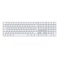 Apple Magic clavier Universel USB + Bluetooth AZERTY Français Blanc